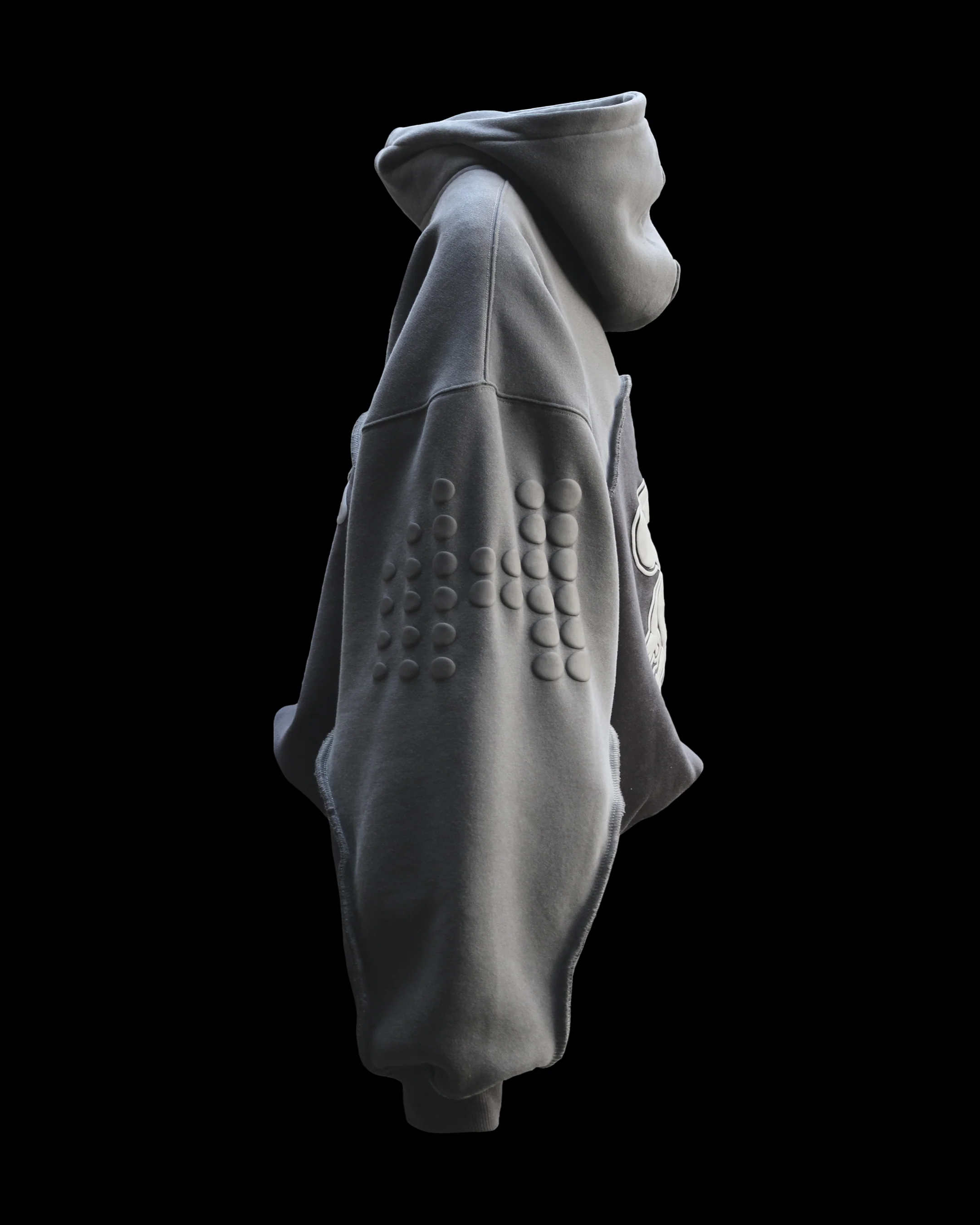 Huni Hoodie - Grey - Image 4