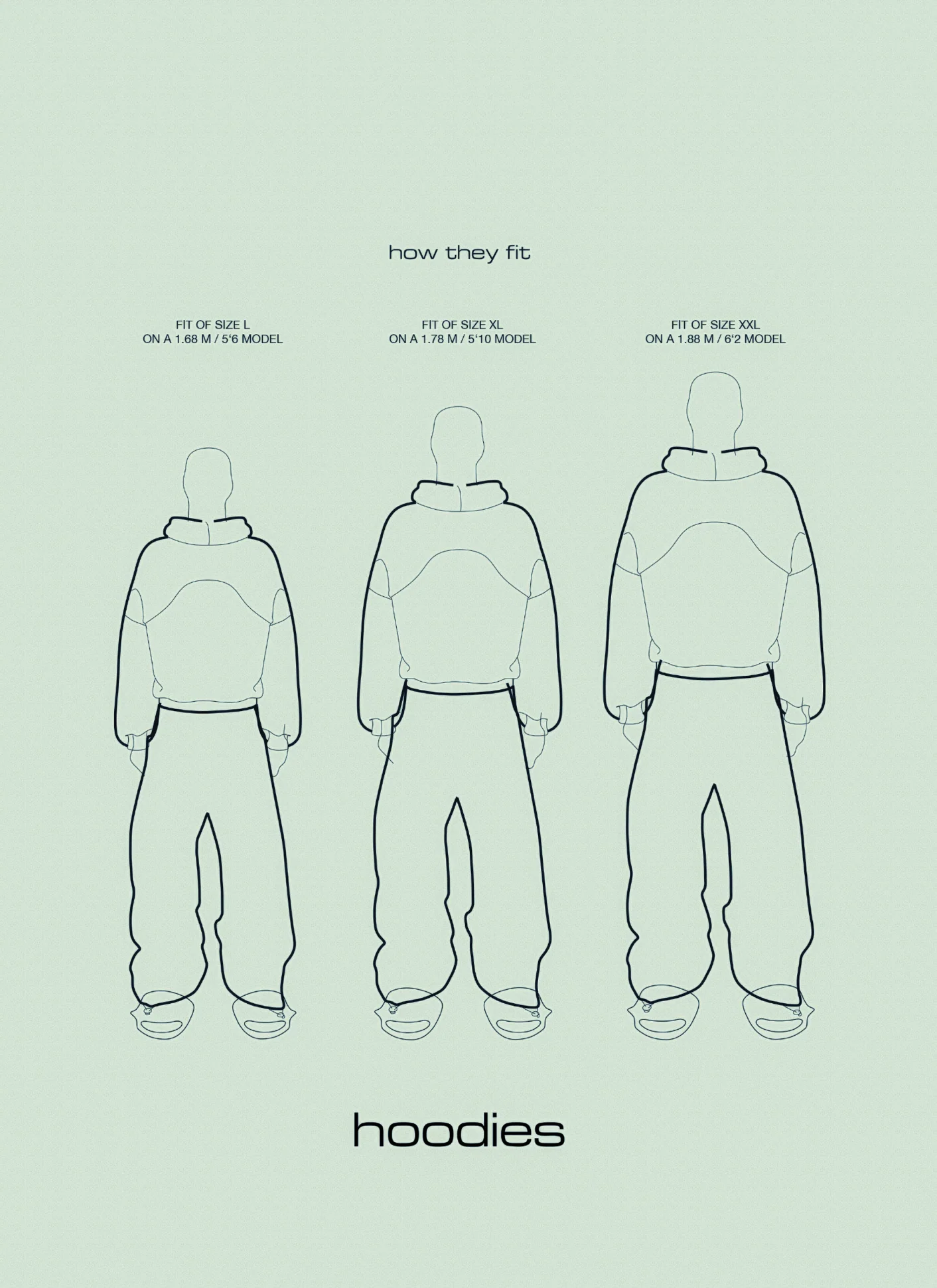 Huni Hoodie - Grey - Image 5